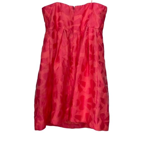Jill Staurt Sweetheart Ruched Ruffle Strapless Cocktail Dress Size: 10 - Picture 10 of 12